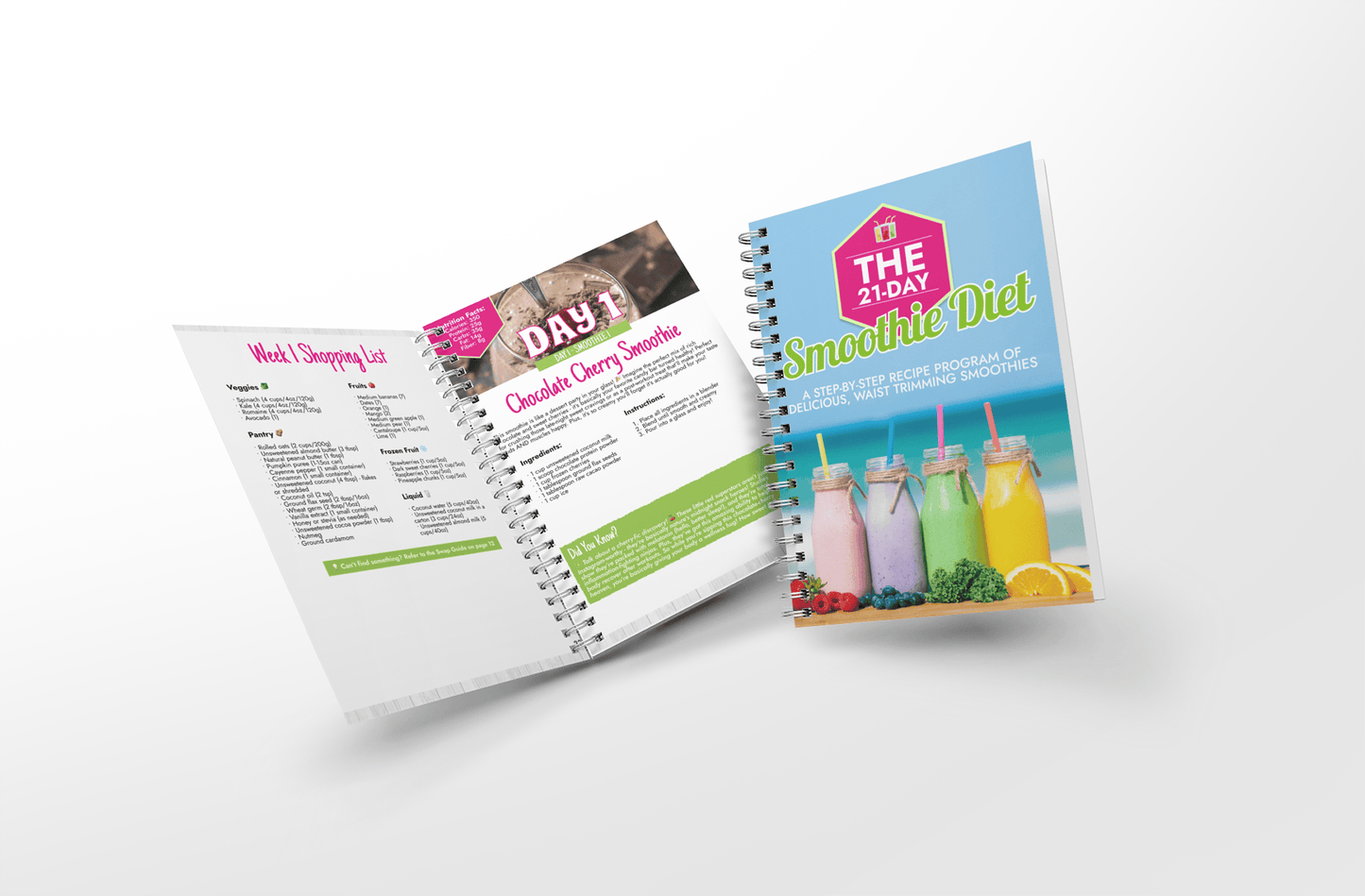 The 21-Day Smoothie Diet - Spiral-bound Edition